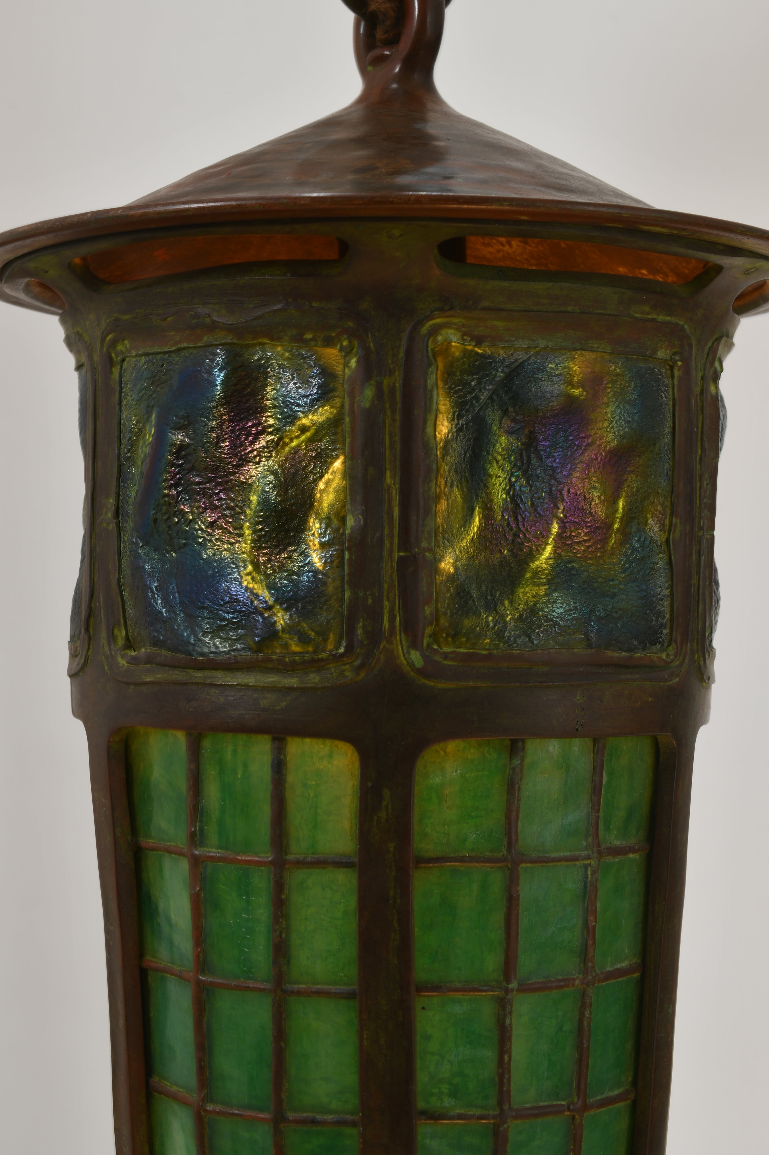 Tiffany Studios Turtleback Lantern