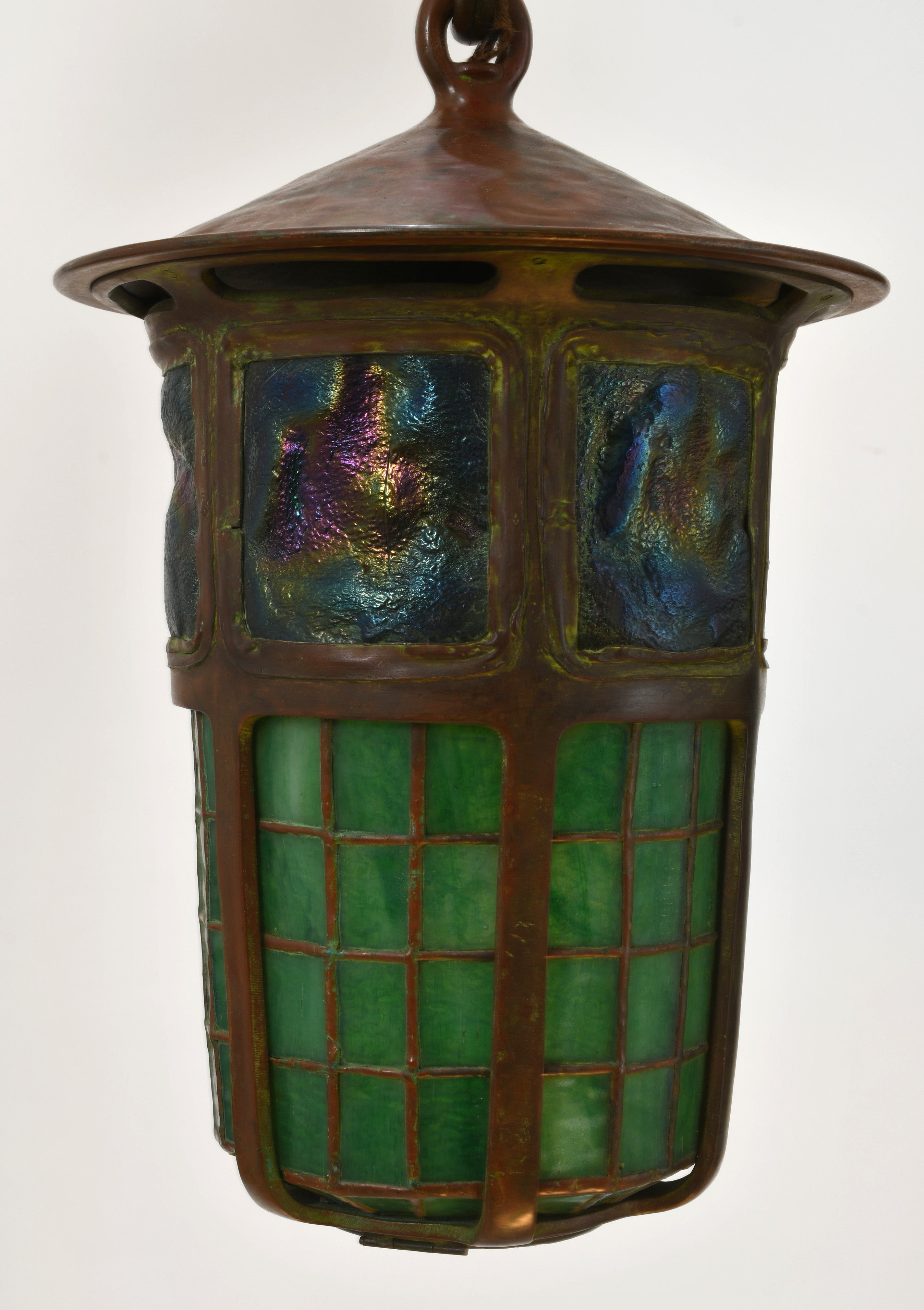 Tiffany Studios Turtleback Lantern