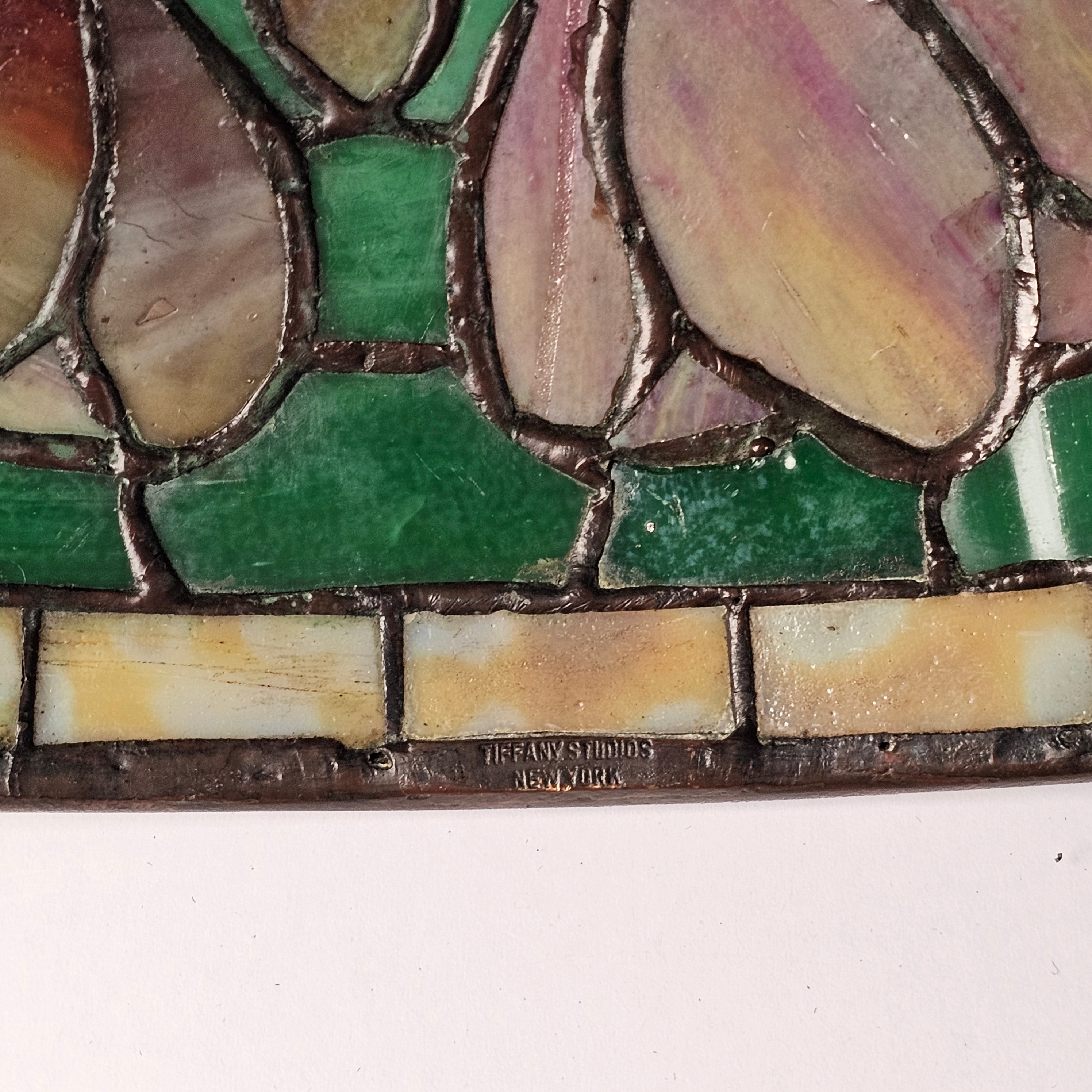 Tiffany Studios Crocus / Tulip Cluster