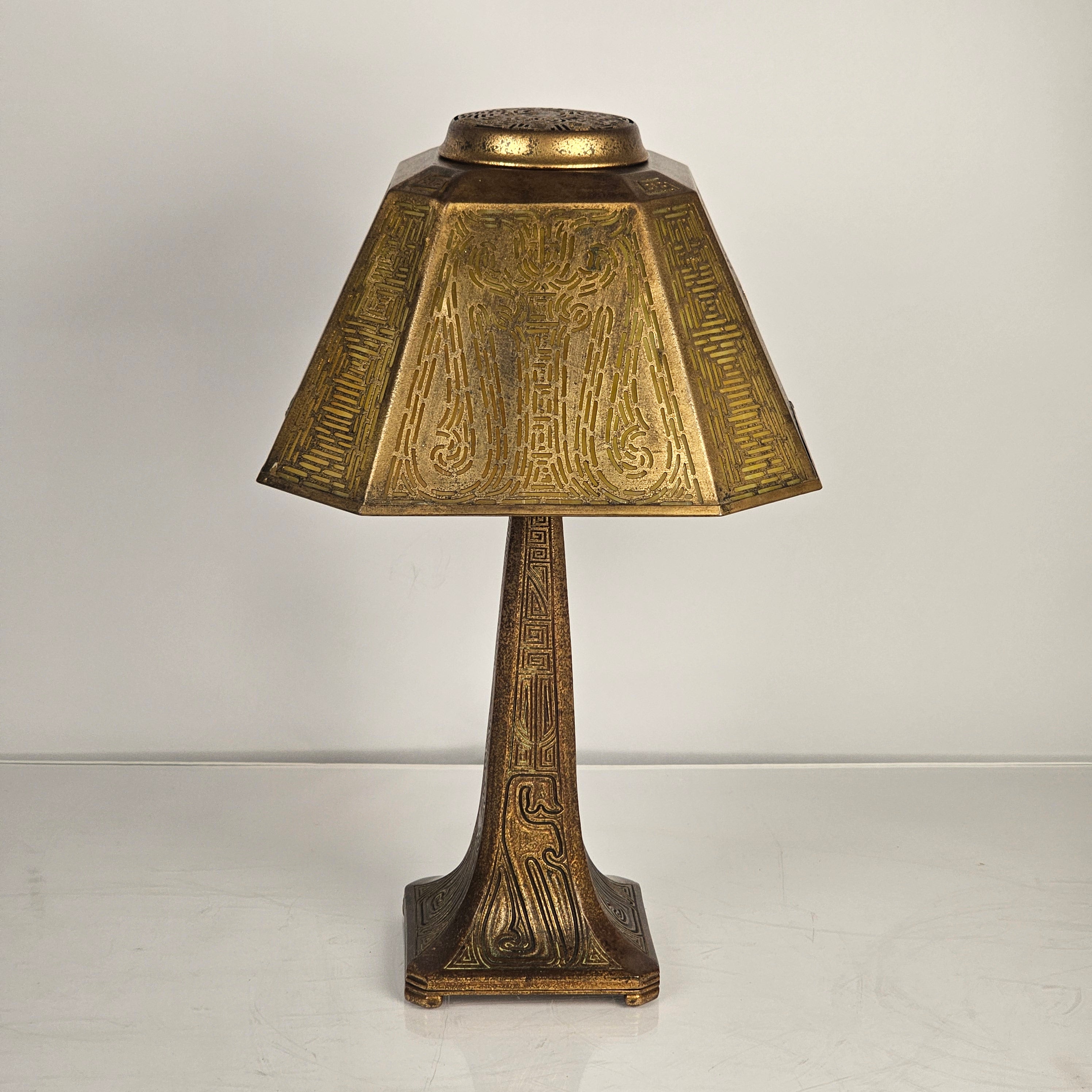 Tiffany Studios "Chinese" Desk Lamp