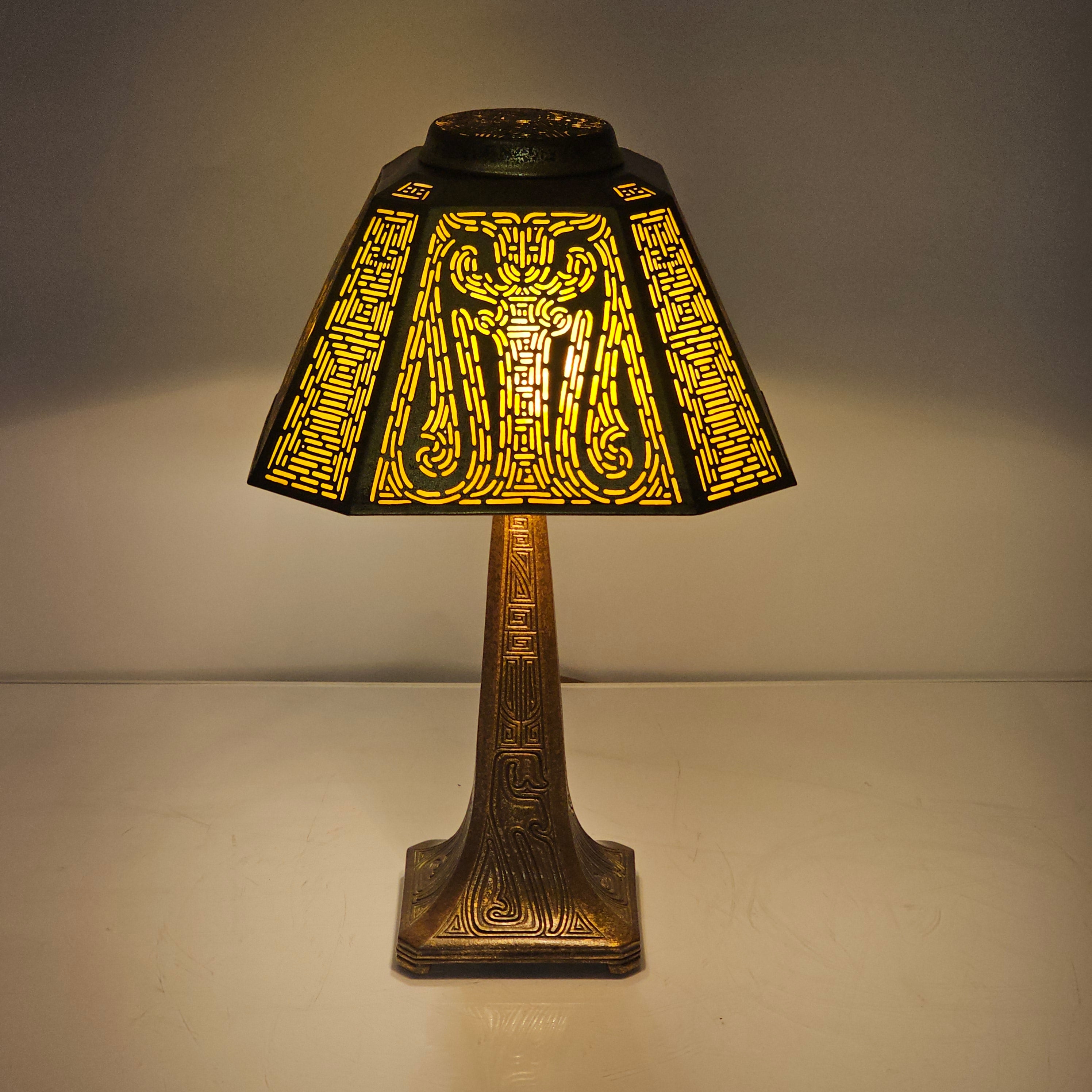 Tiffany Studios "Chinese" Desk Lamp