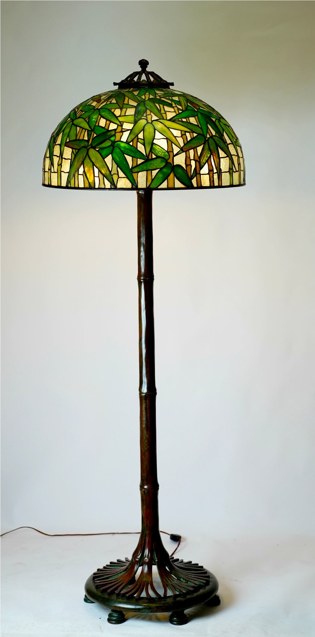 Tiffany Studios Senior Bamboo Floor Lamp
