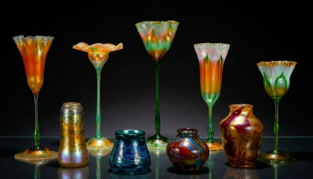 Tiffany Studios Favrile Art Glass