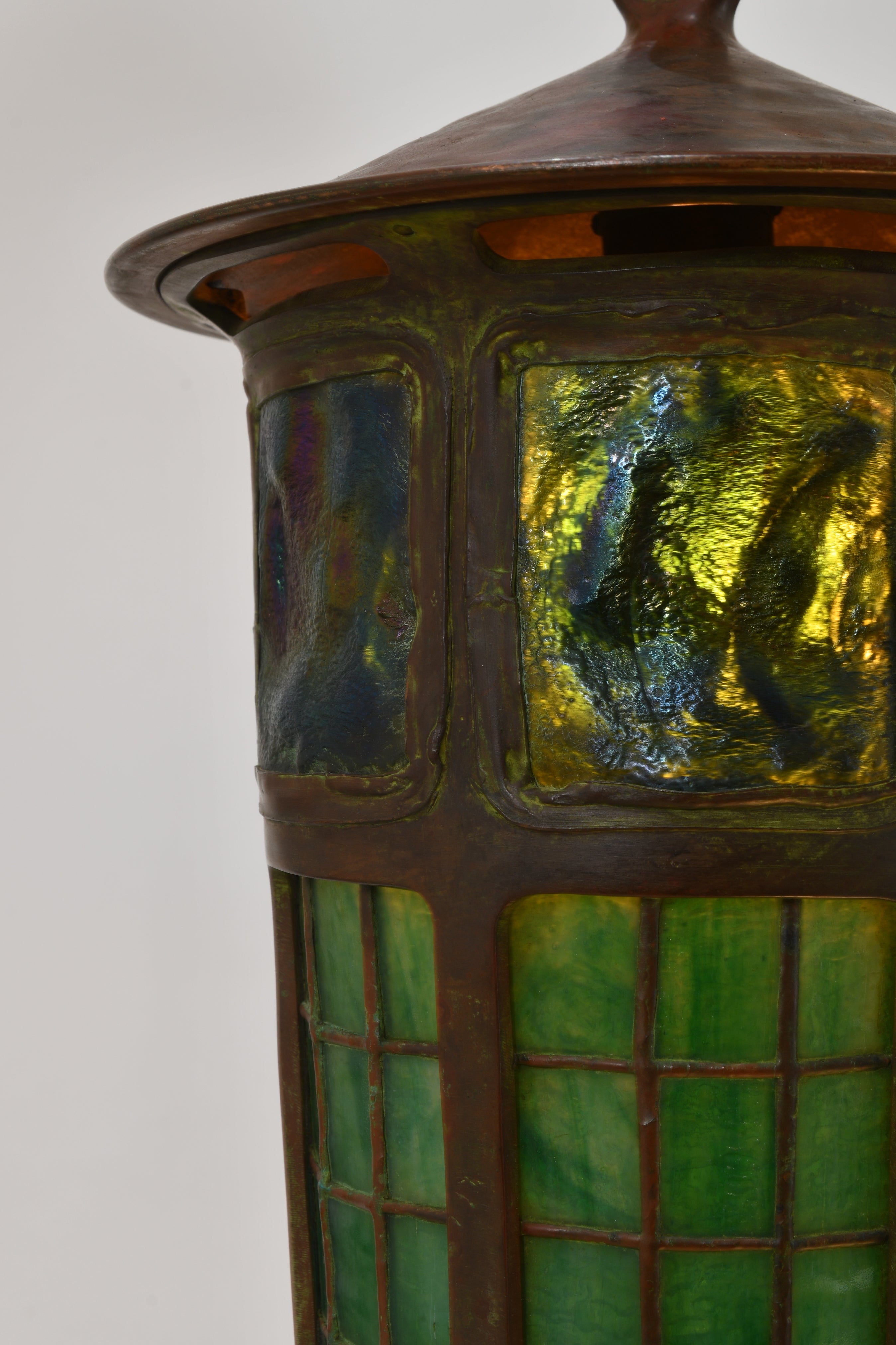 Tiffany Studios Turtleback Lantern