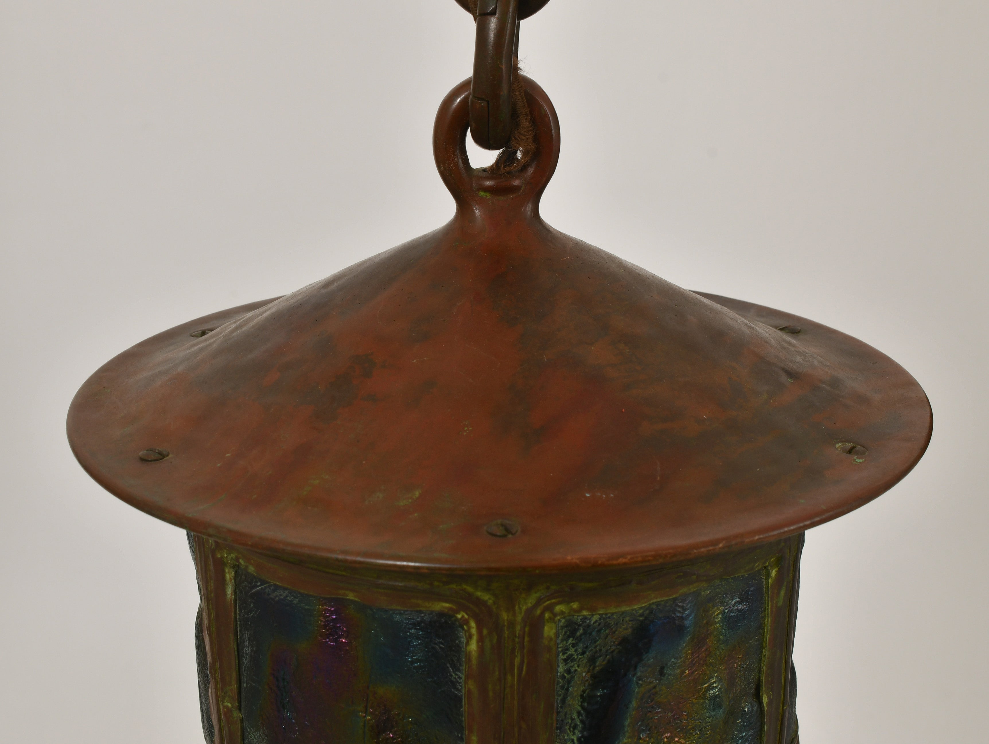 Tiffany Studios Turtleback Lantern