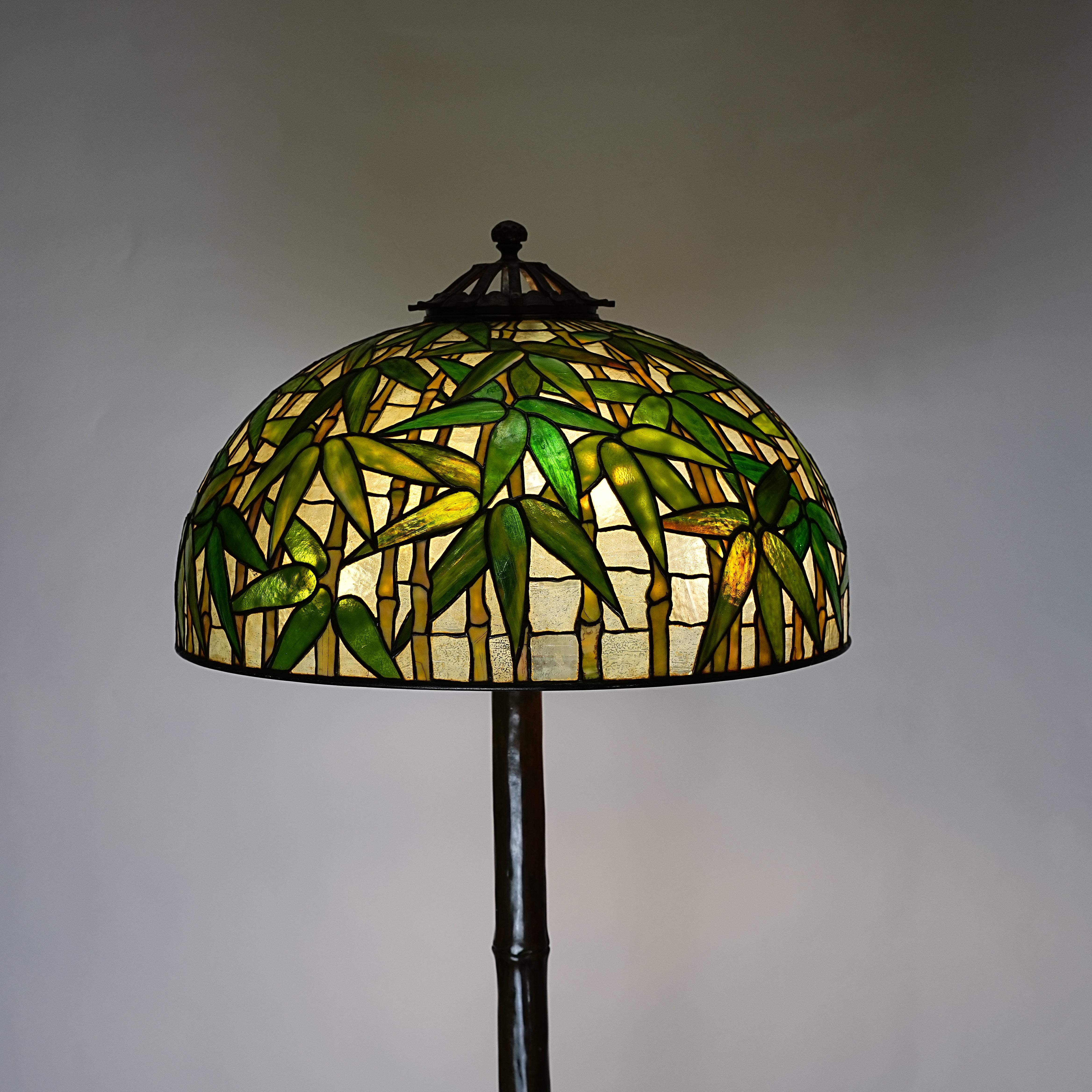 Tiffany Studios Senior Bamboo Floor Lamp