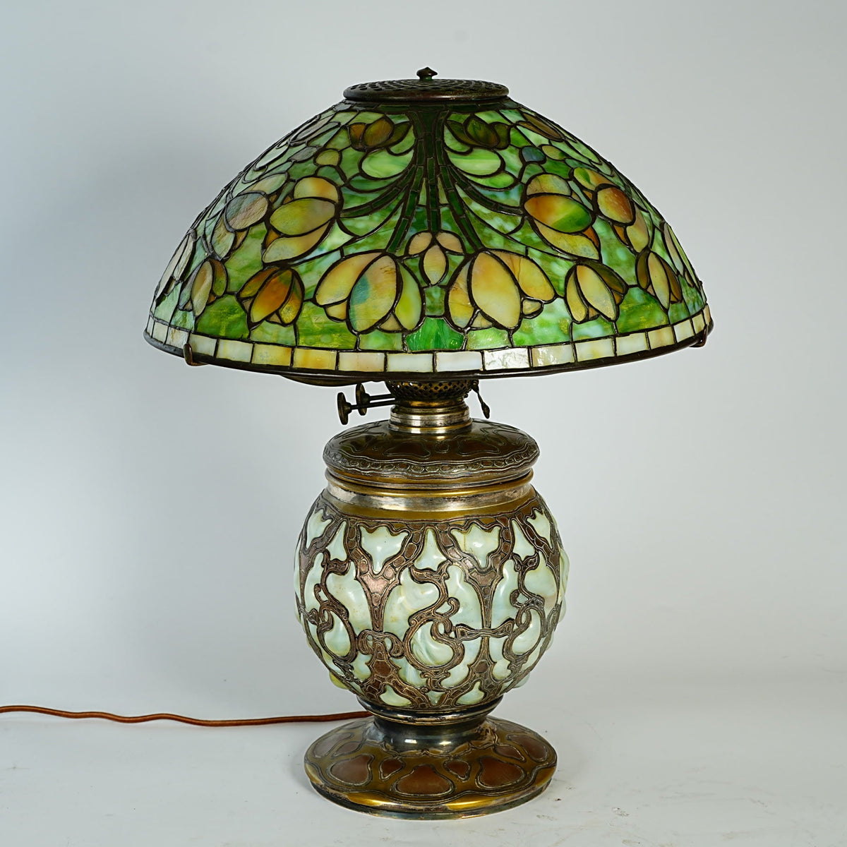 Tiffany Studios Tulip Cluster Lamp
