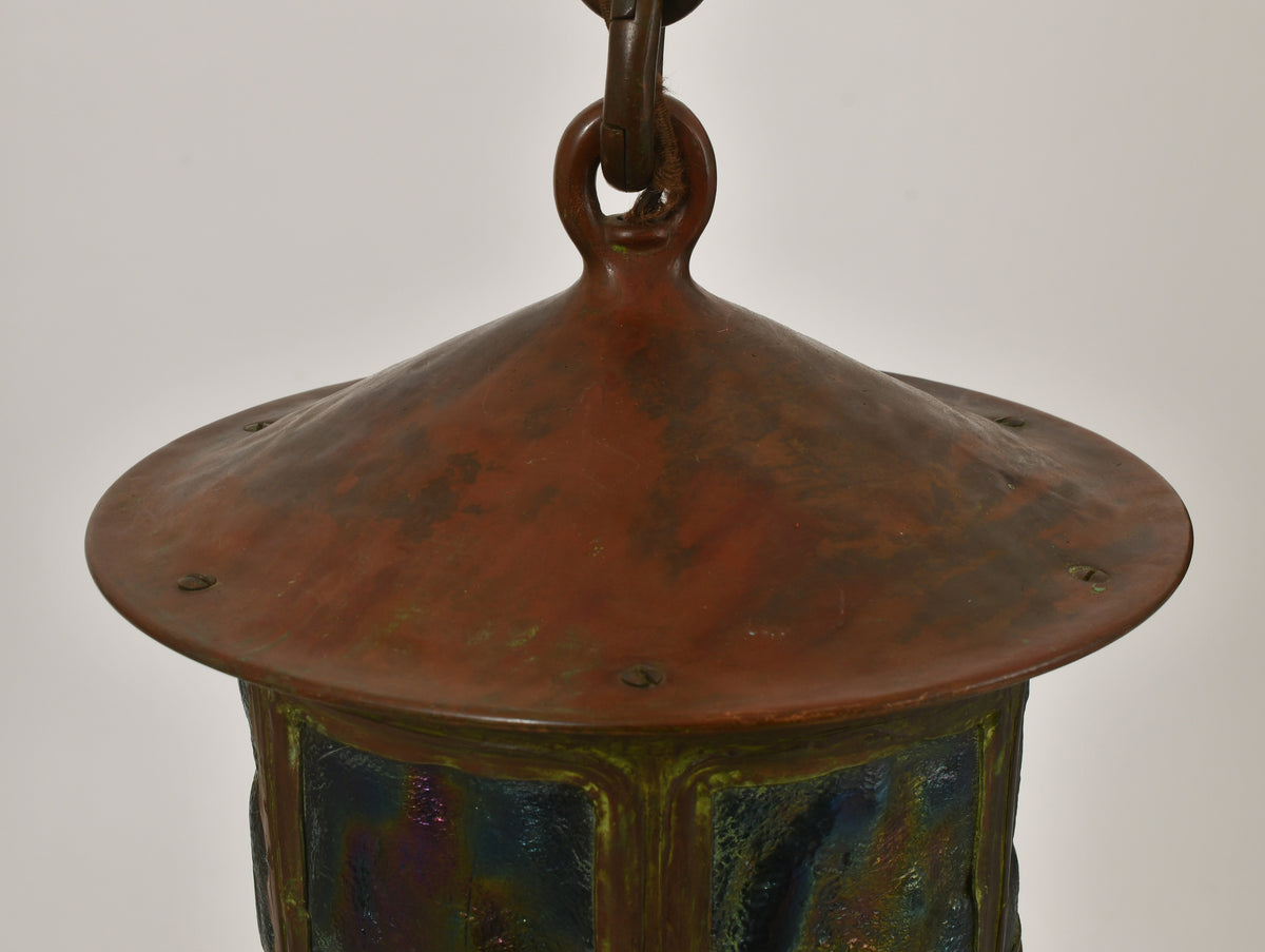 Tiffany Studios Turtleback Lantern Cap