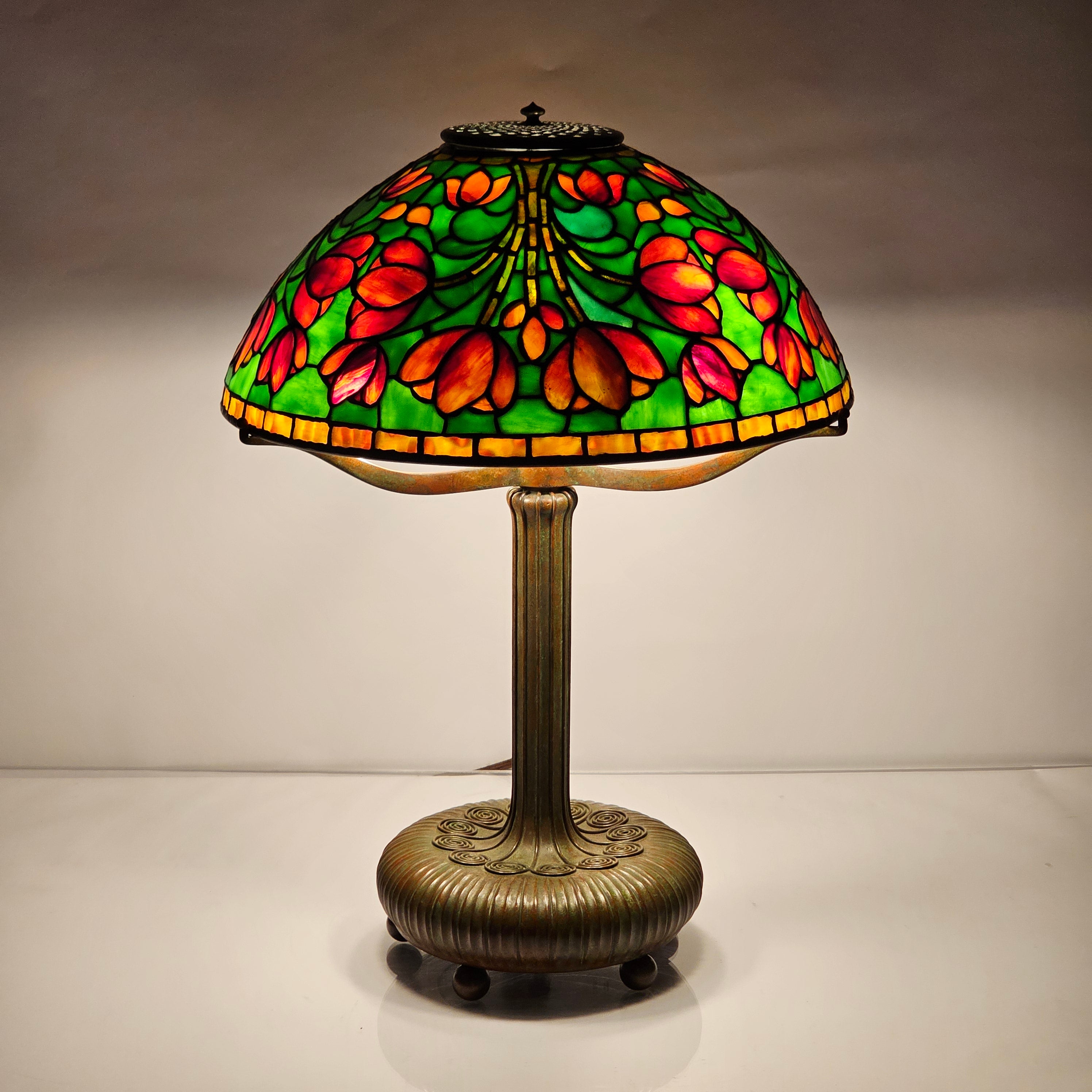 Tiffany Studios Crocus / Tulip Cluster