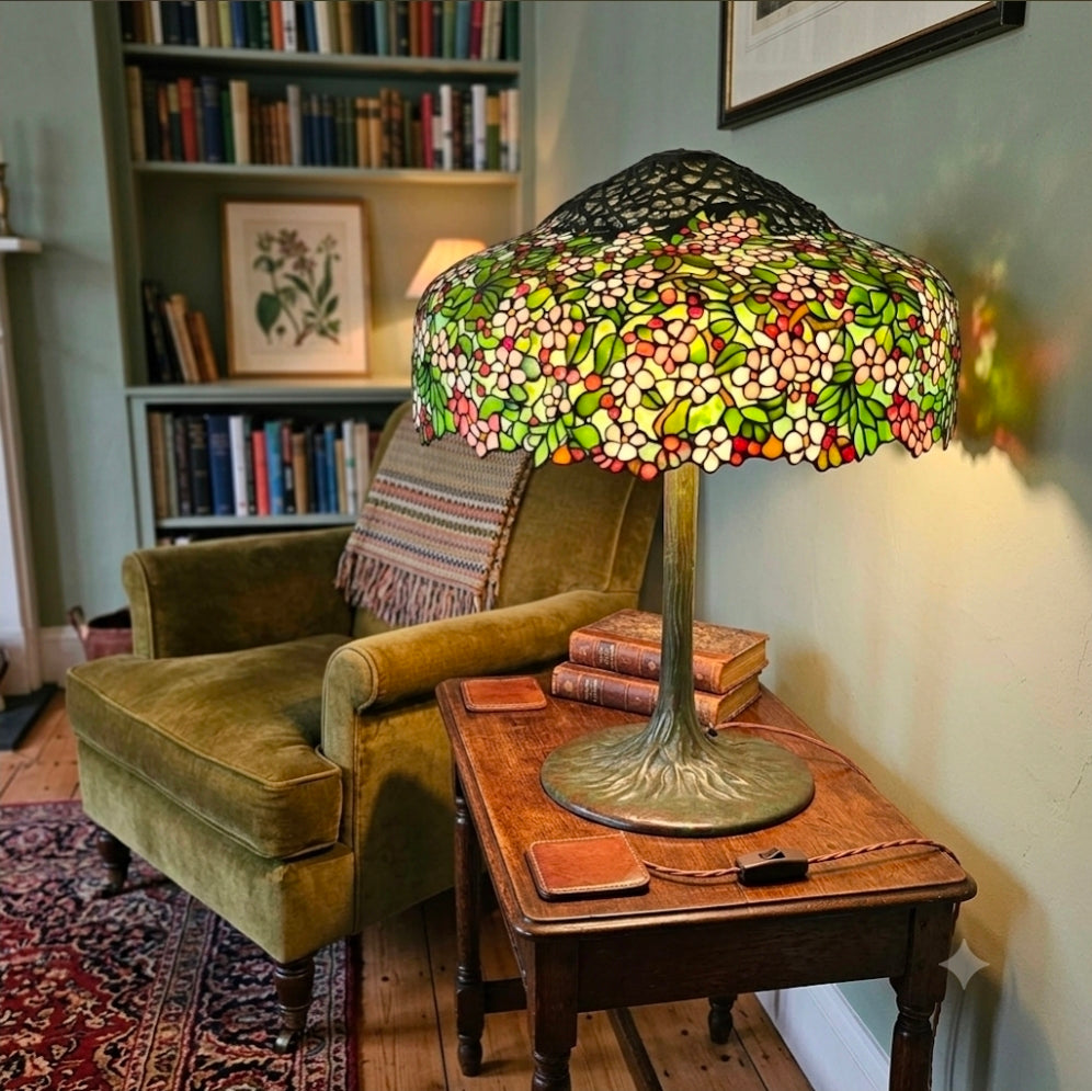 Tiffany Studios Apple Blossom Lamp