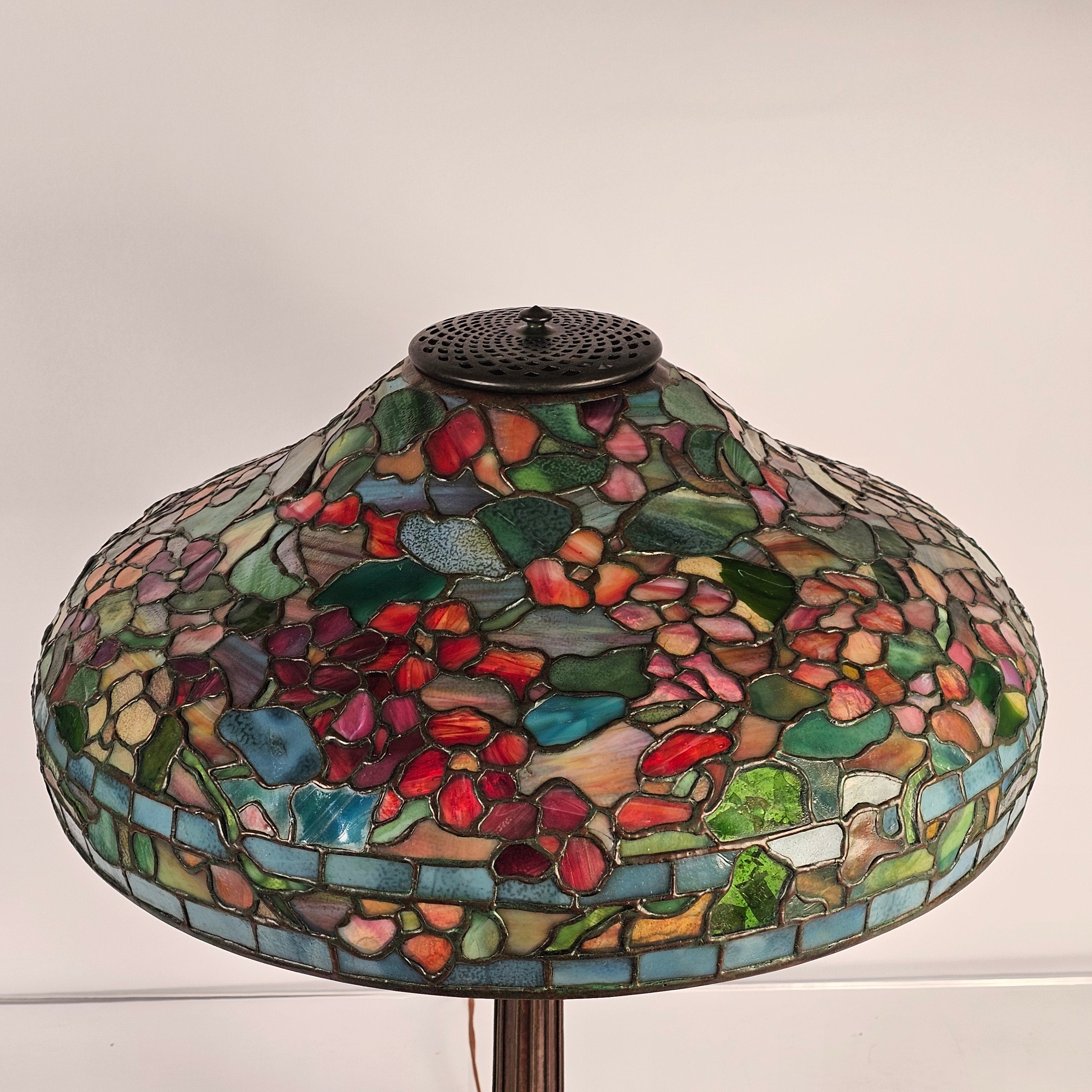 Tiffany Studios Nasturtium Lamp
